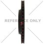 CENTRIC PARTS 125.39055 Centric Premium High Carbon Alloy Brake Rotor