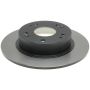 CENTRIC PARTS 125.40055 Centric Premium High Carbon Alloy Brake Rotor