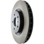 CENTRIC PARTS 125.42076 Centric Premium High Carbon Alloy Brake Rotor