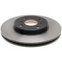 CENTRIC PARTS 125.44133 Centric Premium High Carbon Alloy Brake Rotor