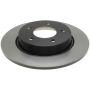 CENTRIC PARTS 125.45067 Centric Premium High Carbon Alloy Brake Rotor