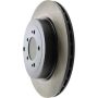 CENTRIC PARTS 125.46075 Centric Premium High Carbon Alloy Brake Rotor