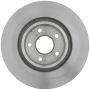 CENTRIC PARTS 125.47012 Centric Premium High Carbon Alloy Brake Rotor