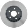 CENTRIC PARTS 125.47012 Centric Premium High Carbon Alloy Brake Rotor