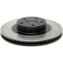 CENTRIC PARTS 125.47018 Centric Premium High Carbon Alloy Brake Rotor