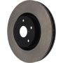 CENTRIC PARTS 125.47022 Centric Premium High Carbon Alloy Brake Rotor
