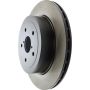 CENTRIC PARTS 125.47023 Centric Premium High Carbon Alloy Brake Rotor