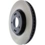 CENTRIC PARTS 125.50032 Centric Premium High Carbon Alloy Brake Rotor