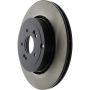 CENTRIC PARTS 125.50041 Centric Premium High Carbon Alloy Brake Rotor