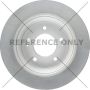 CENTRIC PARTS 125.51059 Centric Premium High Carbon Alloy Brake Rotor