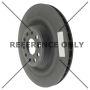 CENTRIC PARTS 125.52003 Centric Premium High Carbon Alloy Brake Rotor