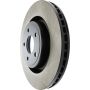 CENTRIC PARTS 125.58003 Centric Premium High Carbon Alloy Brake Rotor