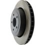CENTRIC PARTS 125.58004 Centric Premium High Carbon Alloy Brake Rotor
