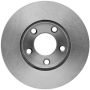 CENTRIC PARTS 125.61041 Centric Premium High Carbon Alloy Brake Rotor