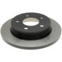 CENTRIC PARTS 125.61042 Centric Premium High Carbon Alloy Brake Rotor