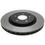 CENTRIC PARTS 125.61045 Centric Premium High Carbon Alloy Brake Rotor