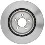 CENTRIC PARTS 125.61045 Centric Premium High Carbon Alloy Brake Rotor