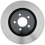 CENTRIC PARTS 125.61045 Centric Premium High Carbon Alloy Brake Rotor