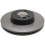 CENTRIC PARTS 125.61055 Centric Premium High Carbon Alloy Brake Rotor