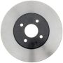 CENTRIC PARTS 125.61071 Centric Premium High Carbon Alloy Brake Rotor