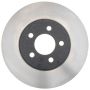 CENTRIC PARTS 125.61072 Centric Premium High Carbon Alloy Brake Rotor