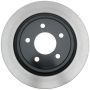 CENTRIC PARTS 125.61073 Centric Premium High Carbon Alloy Brake Rotor