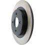 CENTRIC PARTS 125.61074 Centric Premium High Carbon Alloy Brake Rotor
