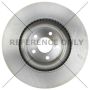 CENTRIC PARTS 125.61124 Centric Premium High Carbon Alloy Brake Rotor