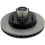 CENTRIC PARTS 125.62013 Centric Premium High Carbon Alloy Brake Rotor