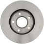 CENTRIC PARTS 125.62050 Centric Premium High Carbon Alloy Brake Rotor