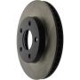 CENTRIC PARTS 125.62056 Centric Premium High Carbon Alloy Brake Rotor