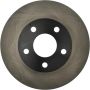 CENTRIC PARTS 125.62056 Centric Premium High Carbon Alloy Brake Rotor