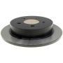 CENTRIC PARTS 125.62058 Centric Premium High Carbon Alloy Brake Rotor