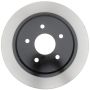 CENTRIC PARTS 125.62061 Centric Premium High Carbon Alloy Brake Rotor