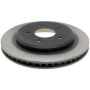 CENTRIC PARTS 125.62062 Centric Premium High Carbon Alloy Brake Rotor