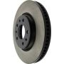 CENTRIC PARTS 125.62070 Centric Premium High Carbon Alloy Brake Rotor