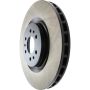 CENTRIC PARTS 125.62075 Centric Premium High Carbon Alloy Brake Rotor