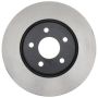 CENTRIC PARTS 125.62078 Centric Premium High Carbon Alloy Brake Rotor