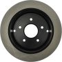 CENTRIC PARTS 125.62080 Centric Premium High Carbon Alloy Brake Rotor