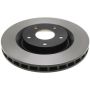 CENTRIC PARTS 125.62085 Centric Premium High Carbon Alloy Brake Rotor