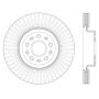 CENTRIC PARTS 125.62150 Centric Premium High Carbon Alloy Brake Rotor