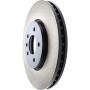 CENTRIC PARTS 125.62152 Centric Premium High Carbon Alloy Brake Rotor