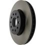 CENTRIC PARTS 125.62162 Centric Premium High Carbon Alloy Brake Rotor