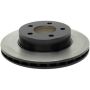CENTRIC PARTS 125.65054 Centric Premium High Carbon Alloy Brake Rotor