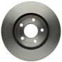 CENTRIC PARTS 125.65054 Centric Premium High Carbon Alloy Brake Rotor