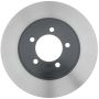 CENTRIC PARTS 125.65091 Centric Premium High Carbon Alloy Brake Rotor