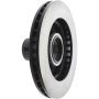 CENTRIC PARTS 125.66017 Centric Premium High Carbon Alloy Brake Rotor