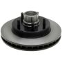 CENTRIC PARTS 125.66025 Centric Premium High Carbon Alloy Brake Rotor
