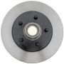CENTRIC PARTS 125.66025 Centric Premium High Carbon Alloy Brake Rotor