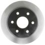CENTRIC PARTS 125.66041 Centric Premium High Carbon Alloy Brake Rotor